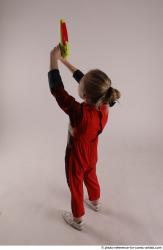 DENISA PILOT STANDING POSE WITH GUN 4